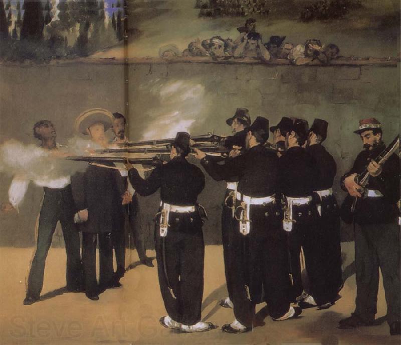 Francisco Goya Edouard Manet,Execution of Maximillian